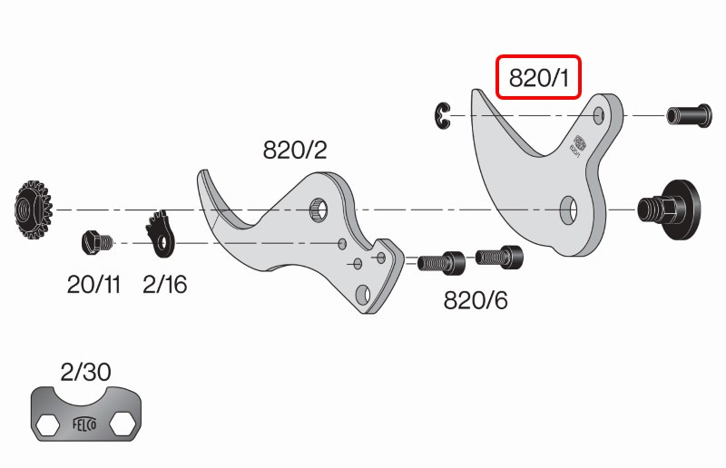 Felco-Scherenkabel 801 - 811 - 820 store